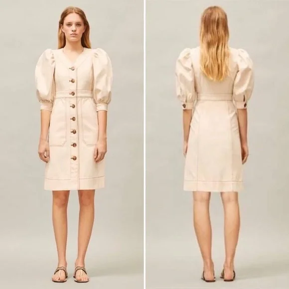 white christmas dresses V-Neck Knee-Length Dress – In The Name Of Clothes